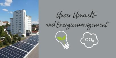 Das Umwelt- und Energiemanagement in der BAUR-Gruppe