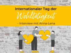 Tag der Wohltätigkeit - Interview mit Anna-Lena