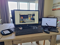 Sybilles Arbeitsplatz