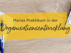 Die Organisationsentwicklung: Ein Erfahrungsbericht unserer Praktikantin Maria
