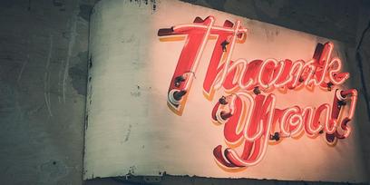 Es ist an der Zeit DANKE zu sagen! Teil 1